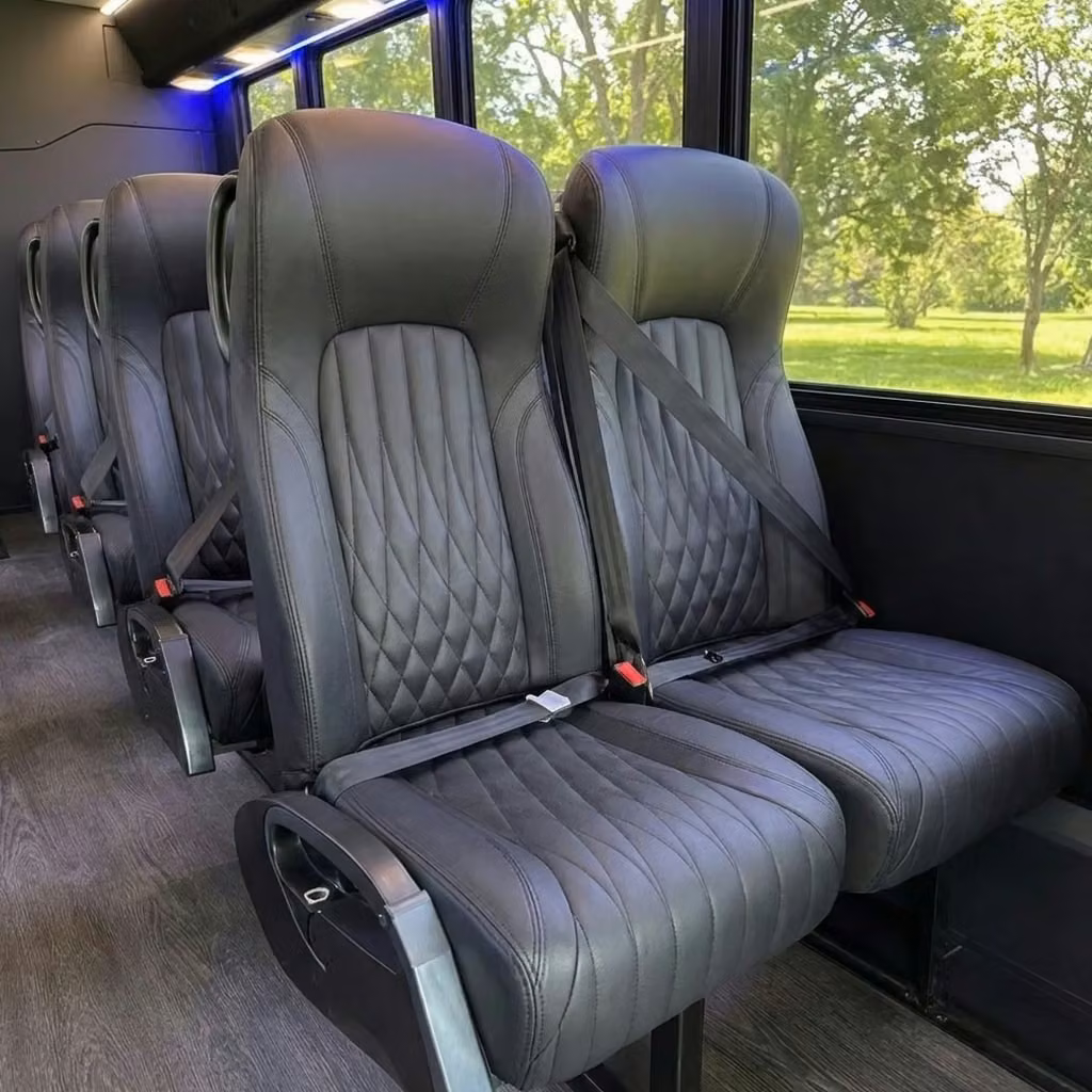 marion 20 passenger minibus high back seats