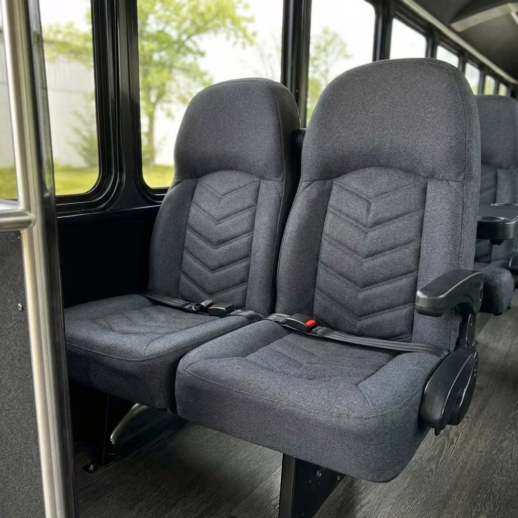 marion 25 passenger minibus high back seats