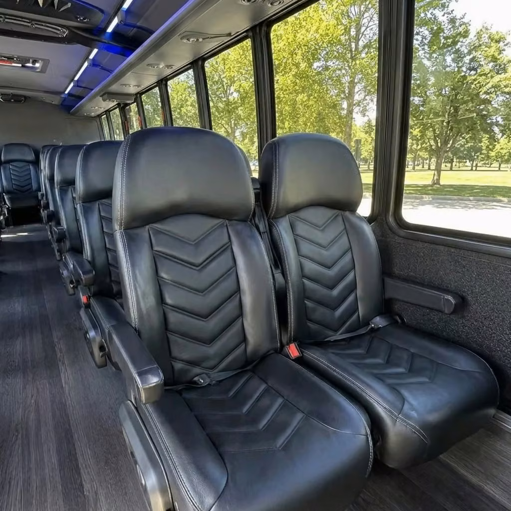 marion 28 passenger minibus seating
