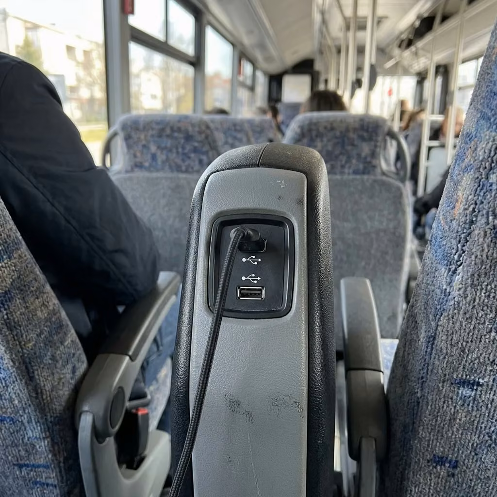 marion 28 passenger minibus usb charging