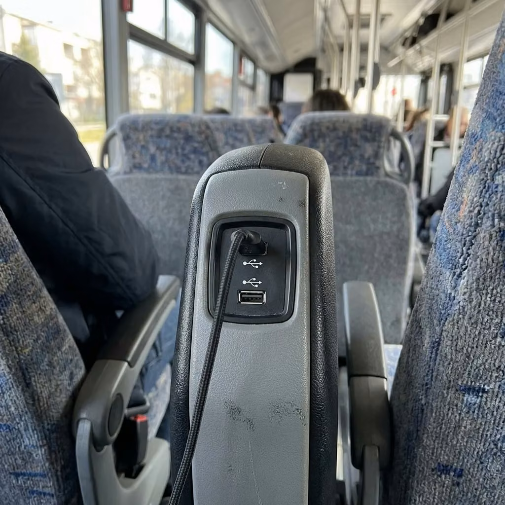 marion 30 passenger minibus usb charging