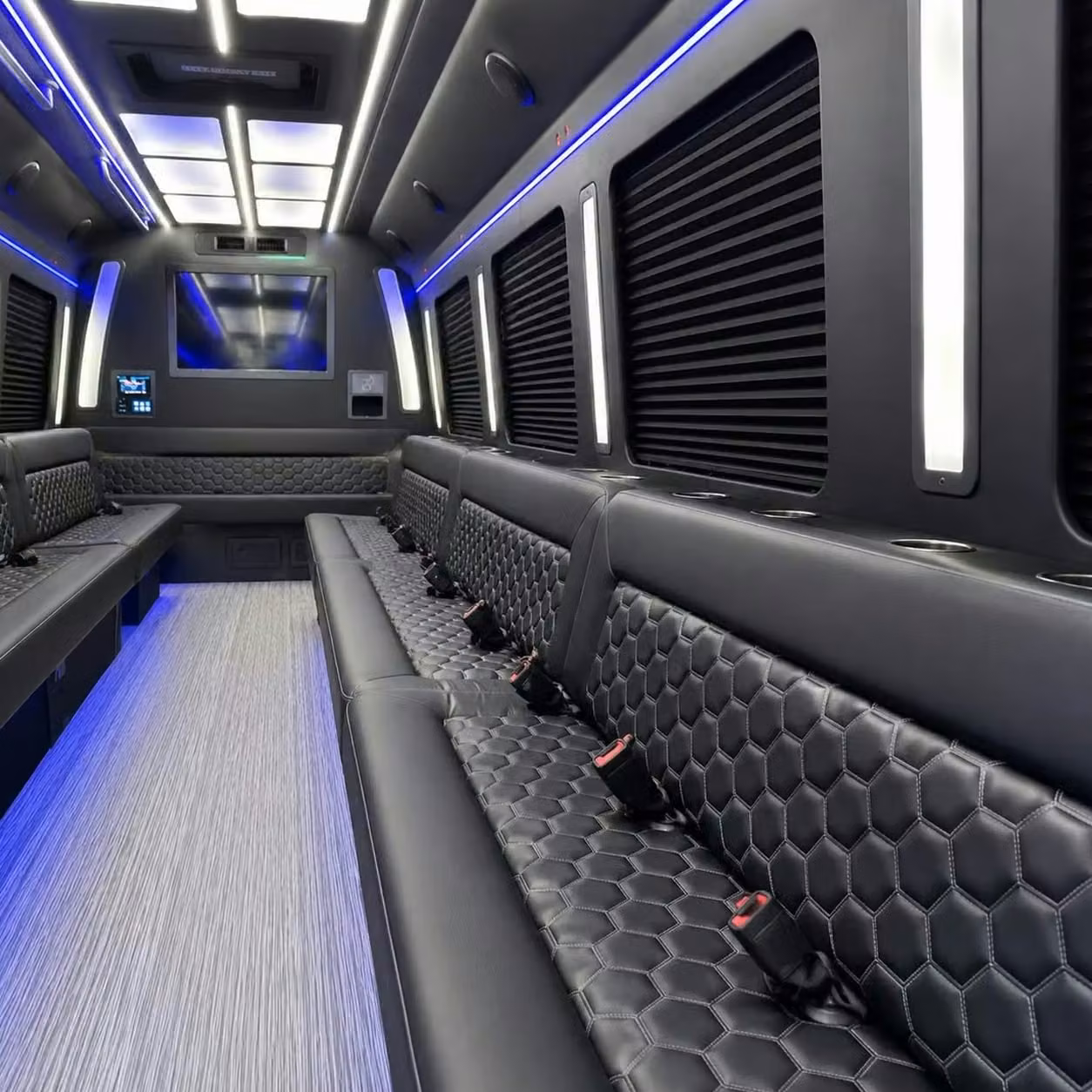 marion party bus party lighting
