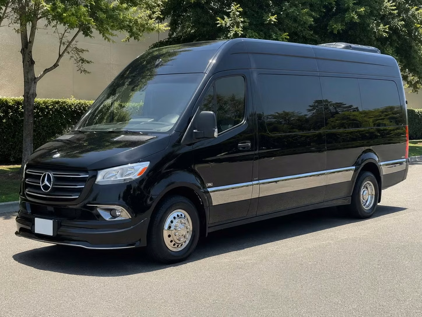 marion sprinter van rental with driver